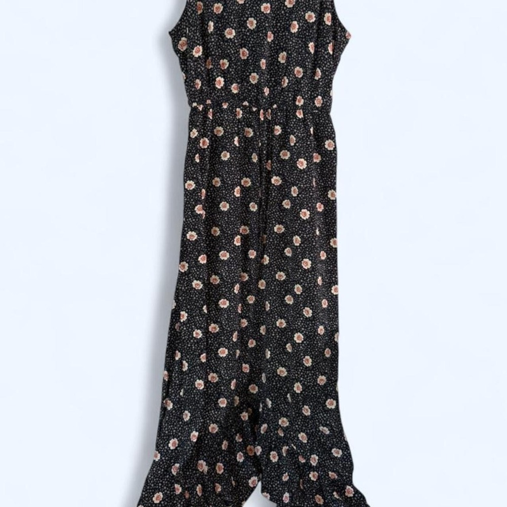 VTG Y2K Bohemian Studio B by Bobeau Maxi Dress Ruffled Coquette Size M - Picture 1 of 8